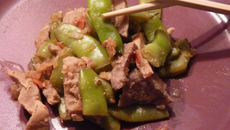 Emincés de porc et cocos plats aux saveurs d'Asie