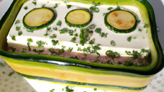Terrine de courgettes au chèvre