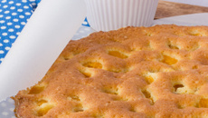 Tarte sans pâte à la mirabelle