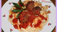 Boulettes de bœuf à la tomate