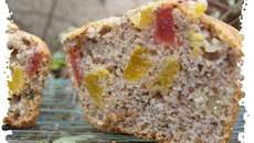 Moelleux abricots & fraises au basilic