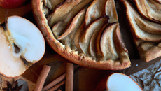 Tarte pommes cannelle