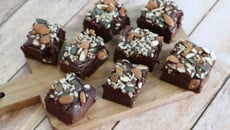 Brownie chocolat et haricots rouges (sans beurre)