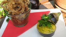 Aubergine en friture comme un calamar