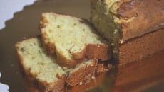 Cake banane et zestes citron