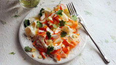 Rémoulade de cèleri revisitée aux Petits Coraya