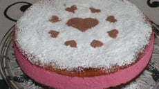 Bavarois aux framboises maison