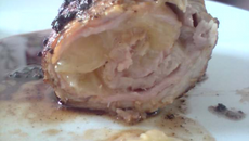 Roulé de veau à la tomme