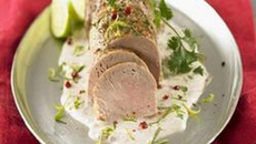 Filet de porc, citron vert et lait de coco