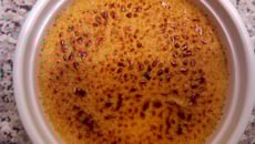 Crème brûlée au citron