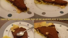 Tarte orange-chocolat