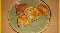 Fondant aux céréales, courgettes et chèvre