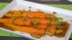 Carottes fondantes, sauce au vinaigre balsamique