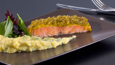 Saumon à la moutarde