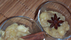 Compote pomme - banane aux épices