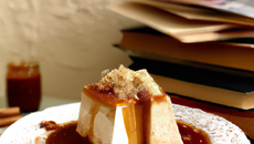 Tofu caramélisé et sa mousseline d'automne
