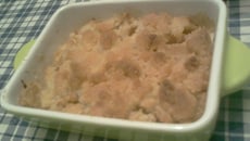 Crumble pomme sans amande