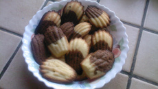 Les Madeleines au nutella