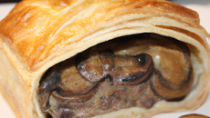 Feuilleté aux champignons de Paris