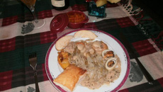 Duo de saint jacques et calamars à l'aveyronnaise
