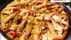 Paella de pescado