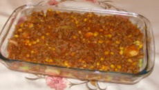 Gratin de courgettes tex mex