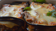 Lasagnes aux aubergines