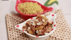 Tagine de poulet à la courge butternut et aux spéculoos