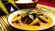 Bœuf curry aux pointes de bambou