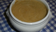 Soupe carottes salade et cancoillotte