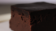 Mi-cuit au chocolat noir