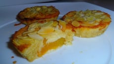 Fondant aux amandes et cœur d'abricot