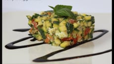 Tartare de courgettes