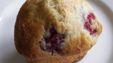 Muffins aux framboises rapide