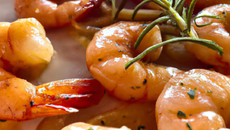 Crevettes caramélisées