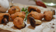 Beignets de cèpes maison