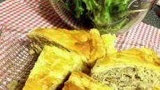 Tourte de la Vallée de Munster au Boursin ail et fines herbes