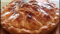 Tourte au bleu et courgettes