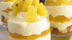 Verrines ananas, mascarpone et spéculoos