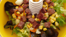 Salade liégoise aux Cornes de Gâtes