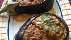Aubergines farcies façon nonna