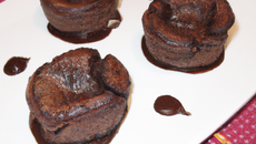 Fondant au chocolat croustillant et gourmand