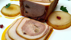 Terrine de poire au Coteaux du Layon