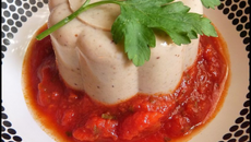 Panna cotta aux champignons de Paris