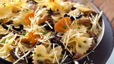 Farfalles aux champignons des bois et Gusto Intenso Giovanni Ferrari