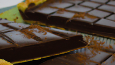 Tarte acidulée au chocolat