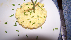 Œufs brouillés aux fines herbes