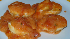 Œufs gratinés à la tomate