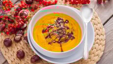 Soupe de potiron aux châtaignes