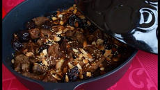 Tajine d'agneau au pruneaux